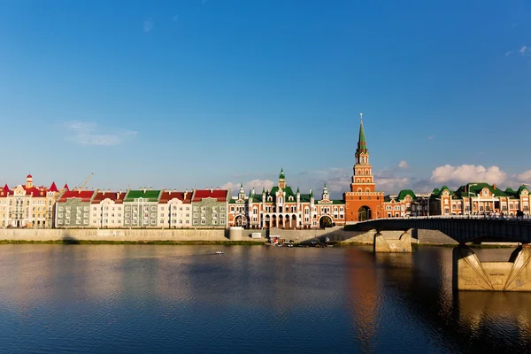Embankment in Yoshkar-Ola. Russia — Stock Image Embankment in Yoshkar-Ola. Russia Stock Photo