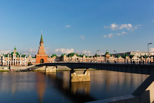 Embankment in Yoshkar-Ola. Russia — Stock Image Embankment in Yoshkar-Ola. Russia Stock Picture