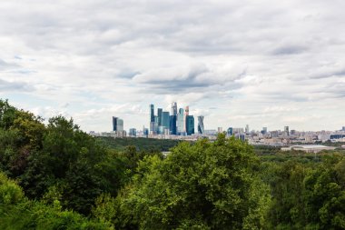 Serçe tepeleri, Rusya Moskova panoramik manzaralı