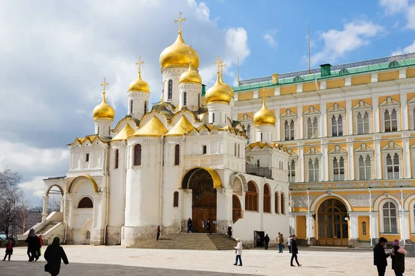 La Catedral de la Anunciación en el Kremlin de Moscú — Foto de Stock