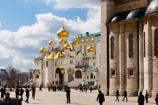 La Catedral de la Anunciación en el Kremlin de Moscú — Foto de Stock
