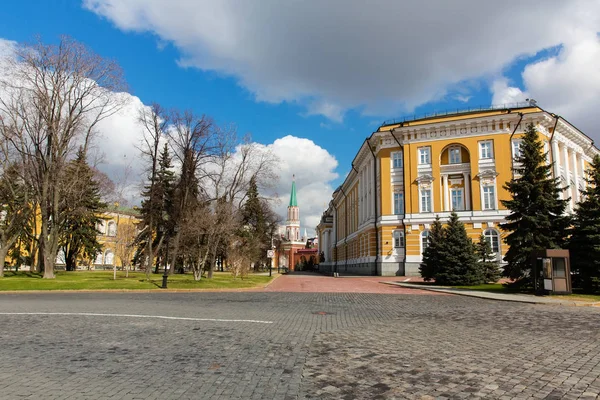 Moscow Kremlin, Nikolskaya Tower St. Nicholas Tower, Russia — Stock Photo, Image