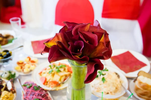 Belo buquê de casamento — Fotografia de Stock