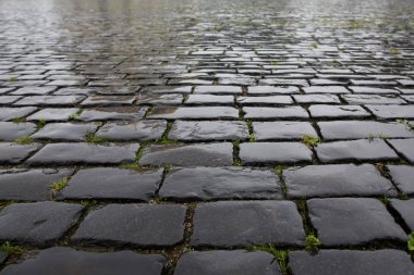 Taş kaldırım dokusu