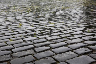 Taş kaldırım dokusu