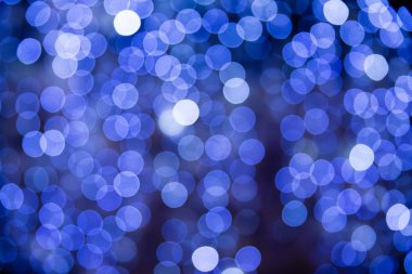 Noel ışığının soyut yuvarlak bokeh arkaplanı