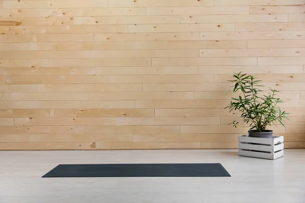 Gym Yoga Mat Floor — Stock Photo, Image
