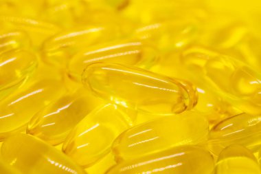 Kapsül, vitamini Omega-3 balık yağı