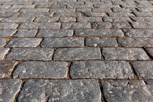 石畳の質感 石畳の道の質感 — ストック写真