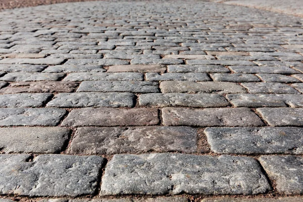 Stone Pavement Texture Texture Cobblestone Road — Stock Photo, Image