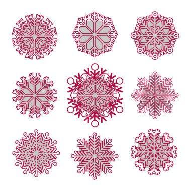 kar taneleri kümesi