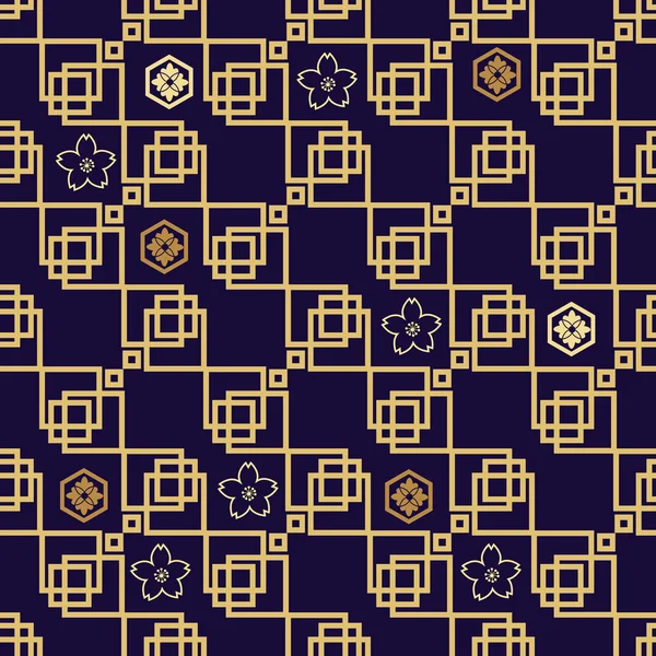 Japanese pattern142 — ストックベクタ
