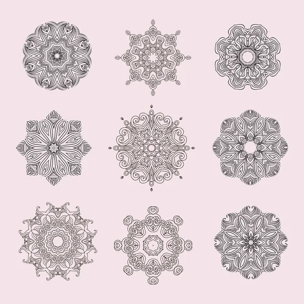 Collection Mandala 14 — Image vectorielle