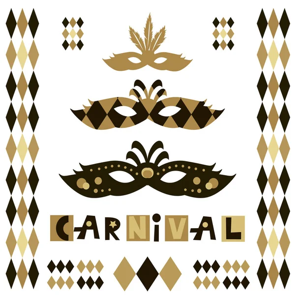 Carnevale 6 — Vettoriale Stock