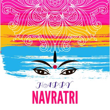 Mutlu Navratri 1color