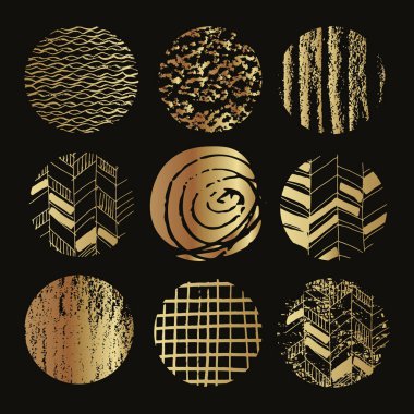 Altın kumaş kümesi 6