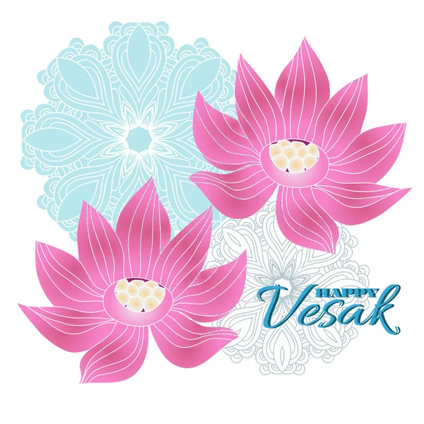Joyeux Vesak4 — Image vectorielle