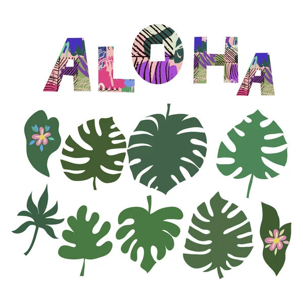Aloha1 — Stockvektor