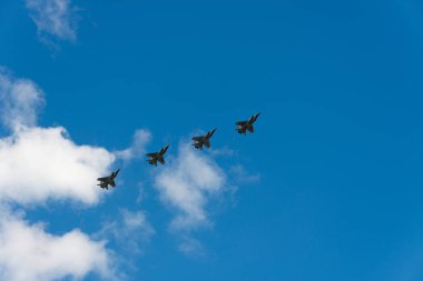 9 Mayıs 2017 Rusya geçit uçak