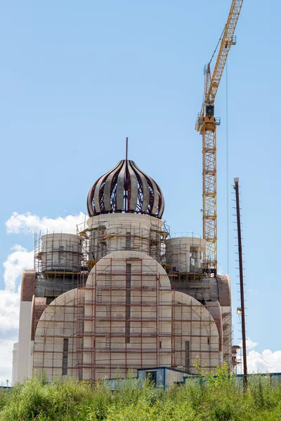Kule vinç bir konut ev inşaat