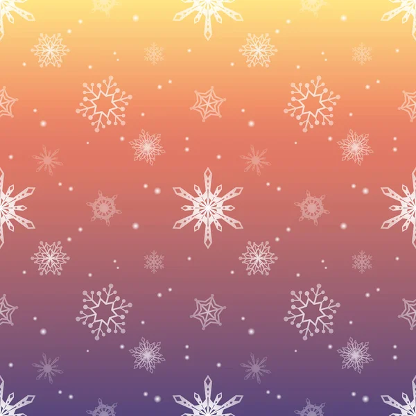 Snowflake pattern tint layer pink rose sky color background — Stock Vector