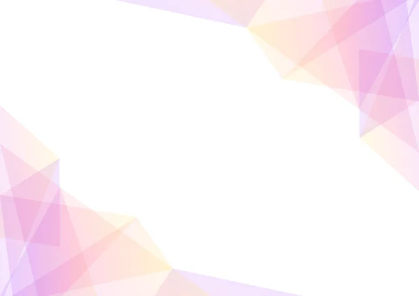 Spectrum van roze en gele geometrische abstracte achtergrond — Stockvector