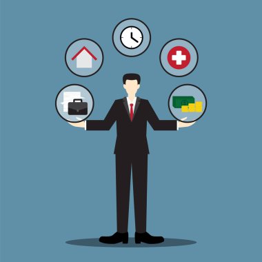 işadamı denge hayat