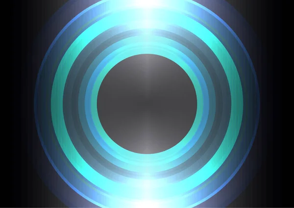 Cirkel våg abstrakt bakgrund — Stock vektor