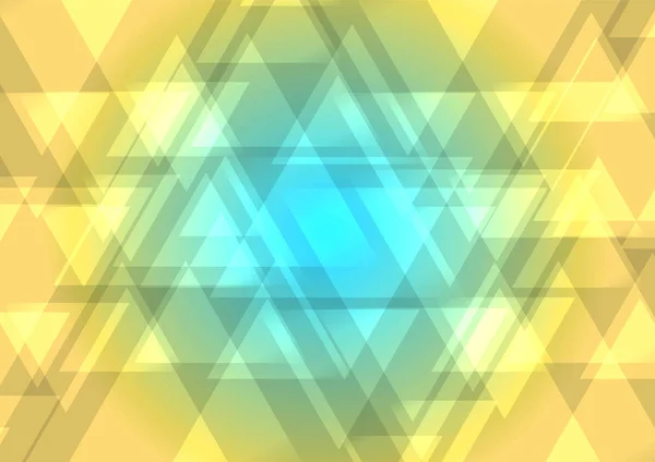 Ondersteboven abstracte driehoek overlapping achtergrond — Stockvector