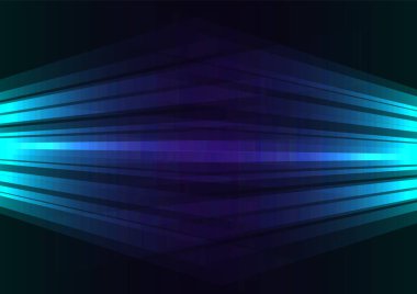 Mavi yan Spot arka plan