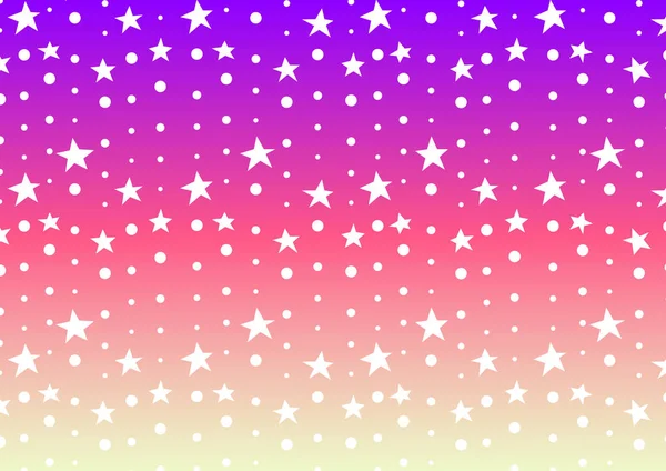Фон Звезды Точки Линии Фиолетовый Небо Абстрактные Обои Звездный Шаблон — стоковый вектор