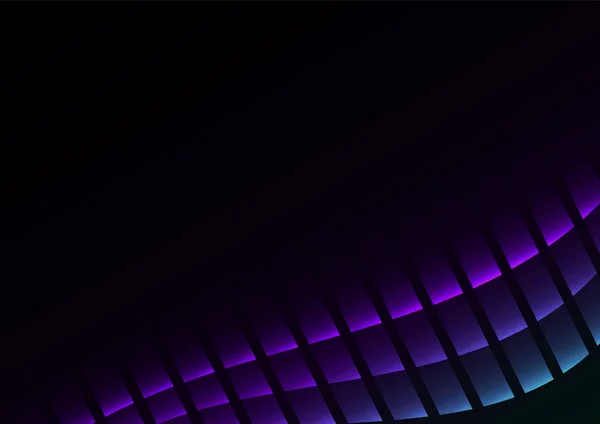 Fundo Curva Pixel Abstrato Roxo Linha Camada Quadrada Espectro Tecnologia —  Vetores de Stock