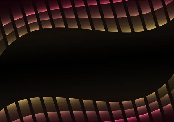 Ροζ Αφηρημένη Pixel Καμπύλη Παρασκήνιο Φάσμα Τετράγωνη Στρώμα Γραμμή Τεχνολογία — Διανυσματικό Αρχείο