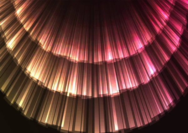 Ζεστό Αφηρημένη Πυροτέχνημα Φόντο Επικάλυψη Τρίγωνο Κύκλος Στρώμα Άνθιση Line — Διανυσματικό Αρχείο