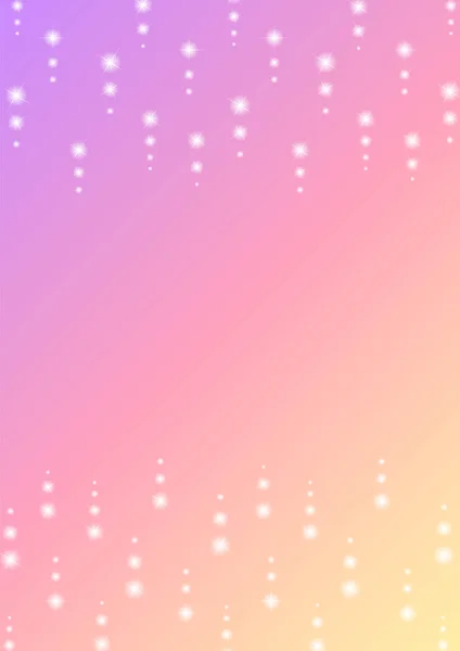 Romantisch Sparkle Abstracte Achtergrond Glitter Ster Dot Lijn Met Kleurovergang — Stockvector