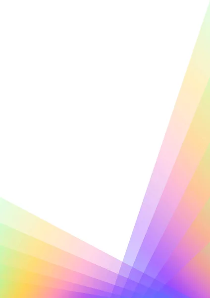 Pastel Arco Iris Fondo Abstracto Multicolor Capa Fondo Transparente Vector — Vector de stock