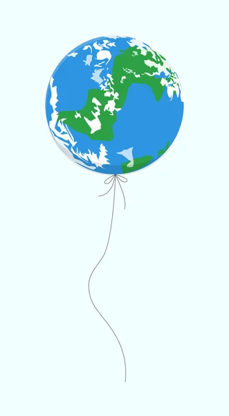 Земной шар Векторная иллюстрация — стоковый вектор