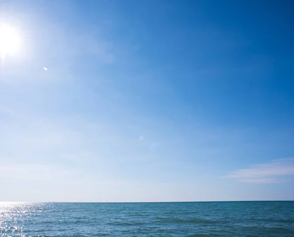 Seascape, sunny sky, calm, sea