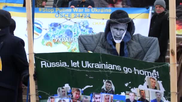 Action # StopPutinsWarInUkraine Kiev — Video