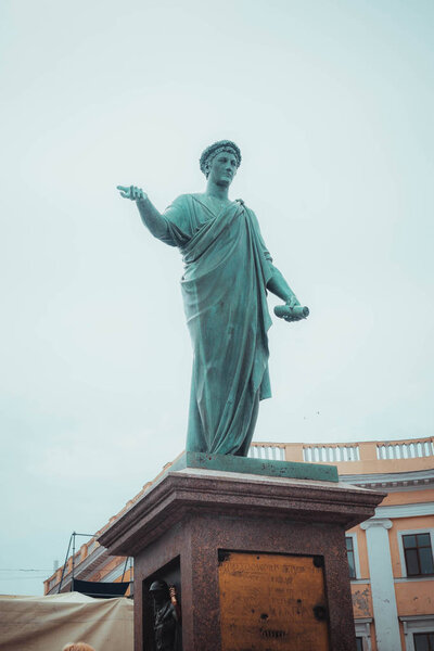 Monument to Duke de Richelieu in Odessa