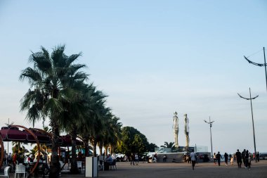 Batum / Georgia 20. Kasım 2019 Şehir manzaralı fotoğraflar