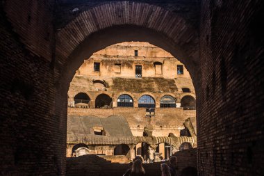 İtalya / Roma 14. Aralık 2019 Fotoğraf Kolezyumu