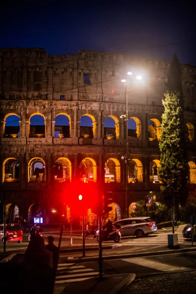 Italia Roma Dicembre 2019 Foto Colosseo — Foto Stock