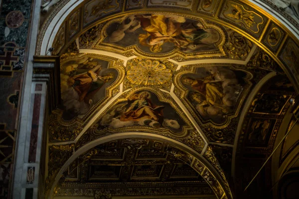 Talya Roma Aralık 2019 Santa Maria Maggiore Bazilikası Salonlardan Birinin — Stok fotoğraf