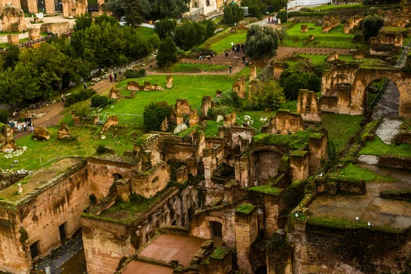 Italia Roma Diciembre 2019 Las Ruinas Del Foro Romano —  Fotos de Stock