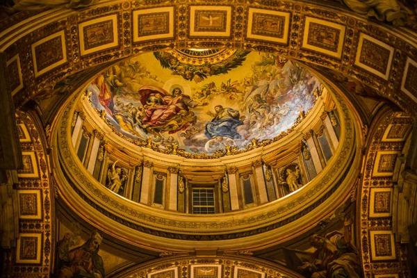 Italy Rome December 2019 Inner Walls Peter Basilica — Stock Photo, Image