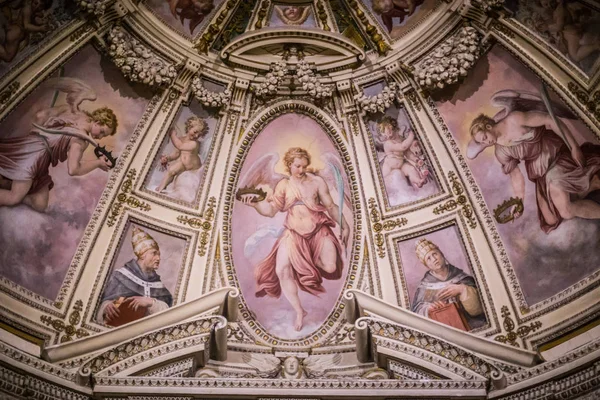Italie Rome Décembre 2019 Murales Dans Temple Saint Pierre — Photo