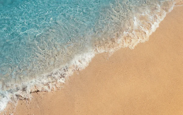 Rustig water en zand — Stockfoto
