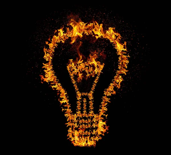 火球のアイデア — ストック写真
