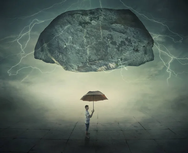 Mystic umbrella protection — Stock Photo, Image